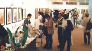 末弥純 原画展 会場風景