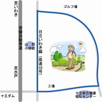 コースの案内図