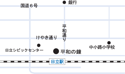 �p�L�O�s���Z���^�[�܂ł̈ē��}