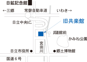 �p�L�O�s���Z���^�[�܂ł̈ē��}