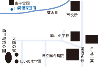 �p�L�O�s���Z���^�[�܂ł̈ē��}