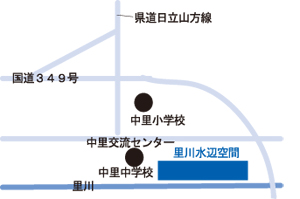 �p�L�O�s���Z���^�[�܂ł̈ē��}