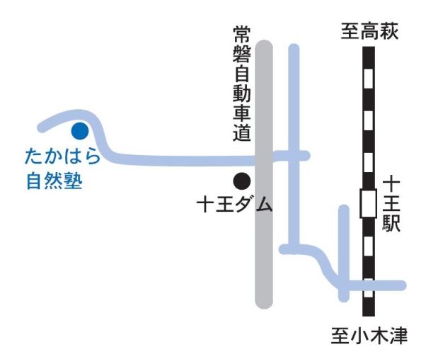 角記念市民センターまでの案内図