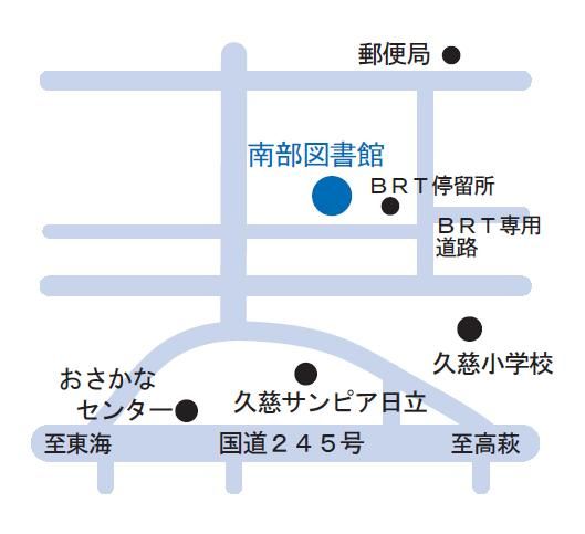 角記念市民センターまでの案内図