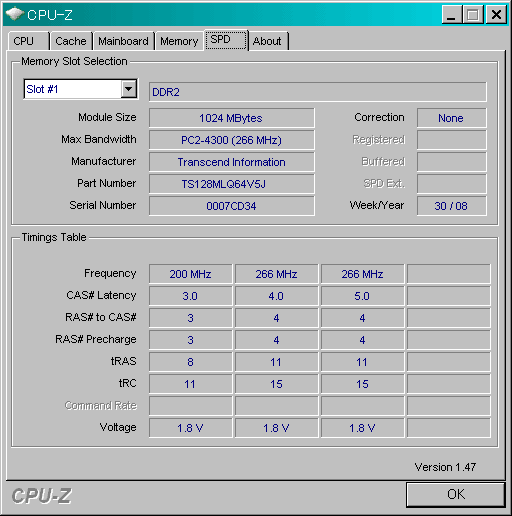 CPU-Z̕\