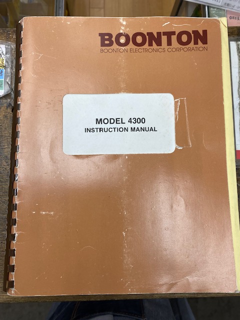 boonton430 manual