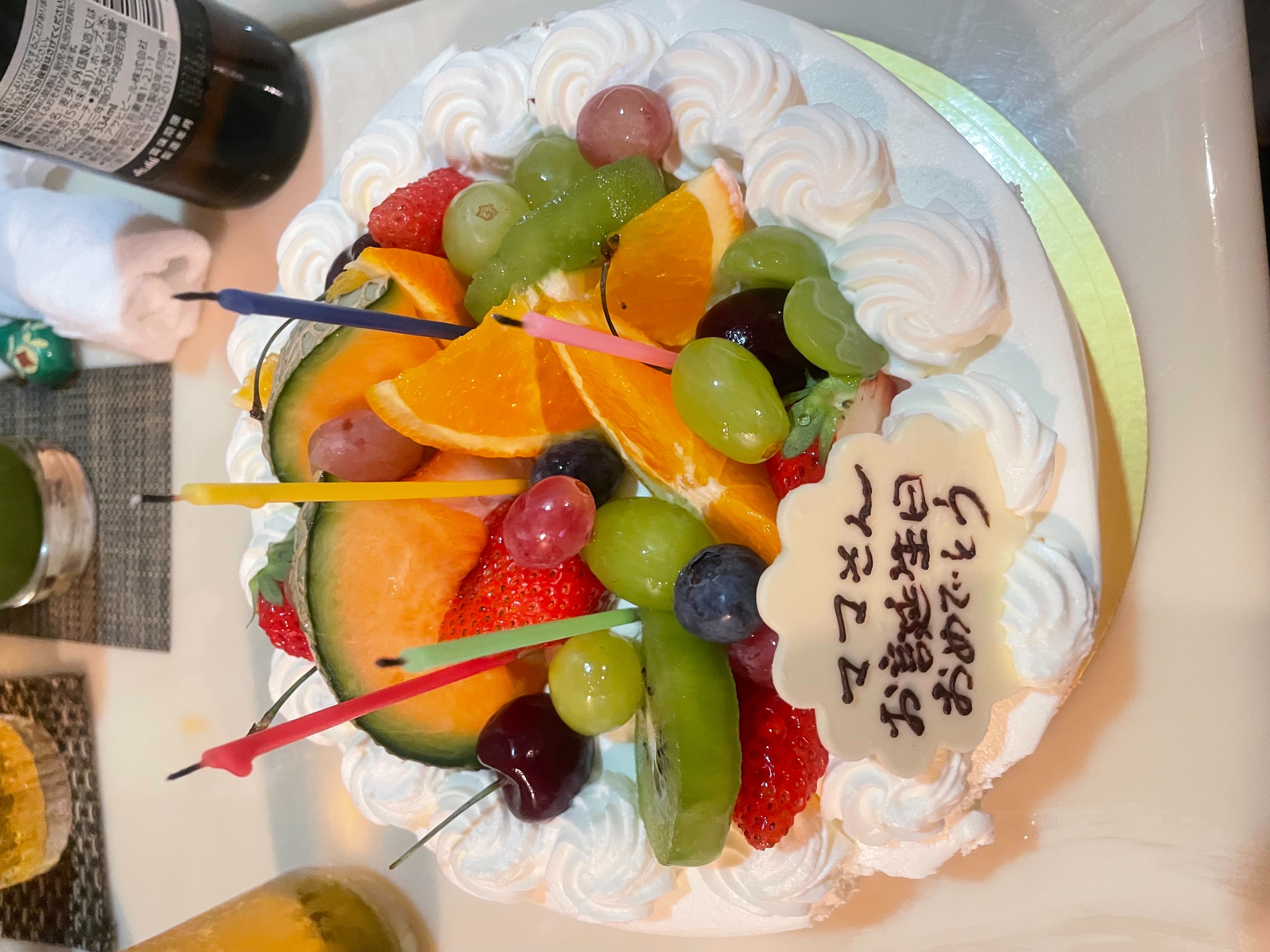 錦糸町タイスナックエイコ お祝いケーキ