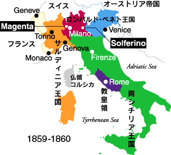 Italy-1859-1870-map