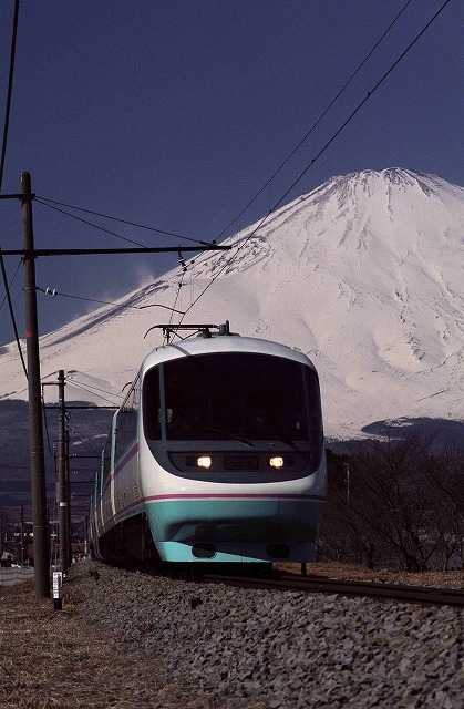 富士山と共に